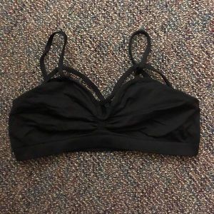 black LF bralett